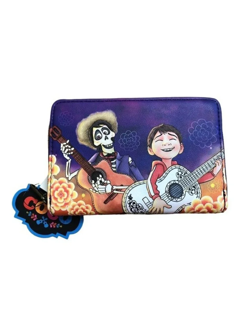 Loungefly Pixar Coco Miguel and Hector Backpack & Wallet Set